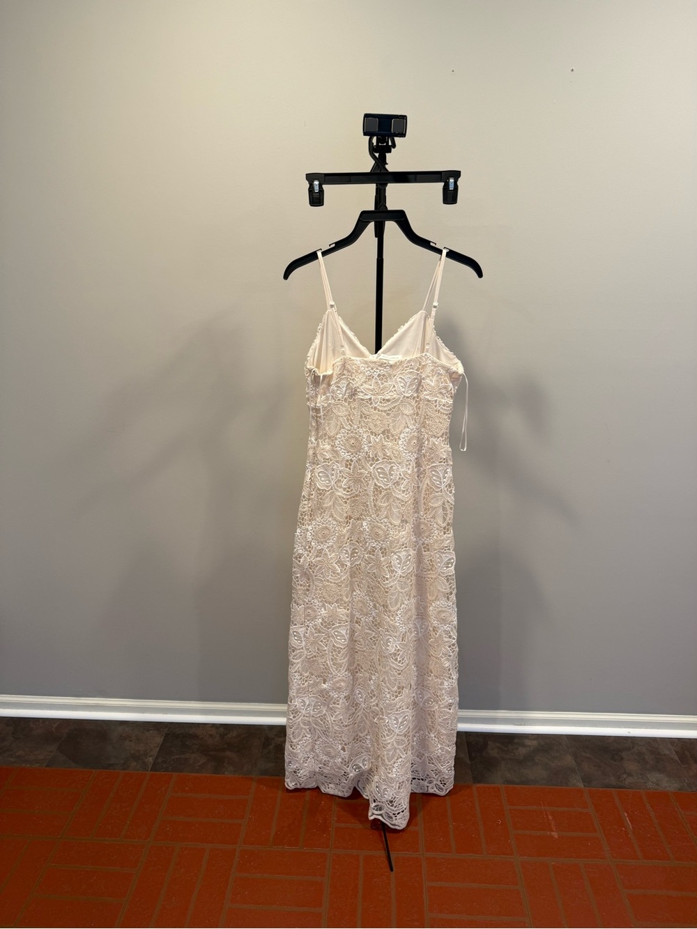 Altar'd State Cream Lace Maxi Slip Dress - Picture 7 of 7